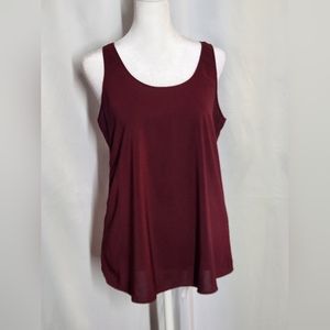 Pink Republic brand, size M, Brandy wine color,tank top blouse